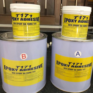 Bộ keo AB đa dụng T171 Epoxy Adhesive (chọn size)
