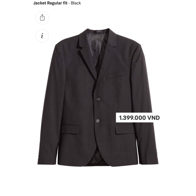 Áo vest suit HM