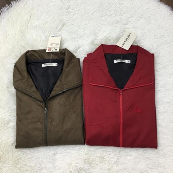 Áo Khoác Da Lộn Bubbery / Xả Hàng Giá Sốc