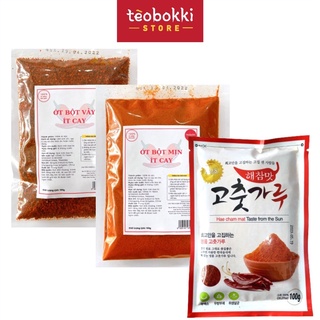 Ớt bột Hàn Quốc Tèobokki 100g, 250g