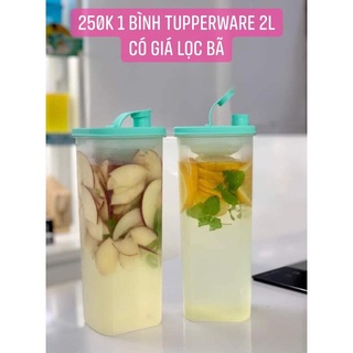 Bình nước Tupperware Slim Line Pitcher 2L