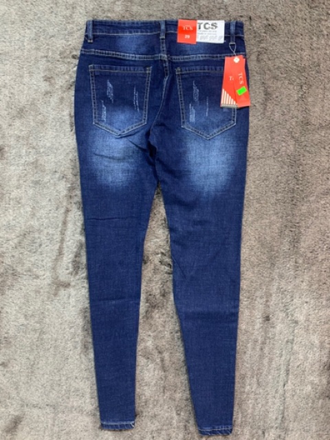 Quần jean nam xanh đen rách xước,quần bò đẹp giá rẻ AT 43 | BigBuy360 - bigbuy360.vn