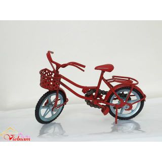 Xe đạp lưu niệm - Màu đỏ/đen (19cm x 12cm x 8cm)
