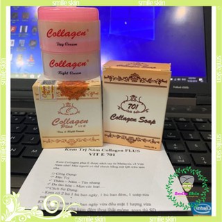 Tem đỏ mẫu mới _Kem collagen 701 plus vit E