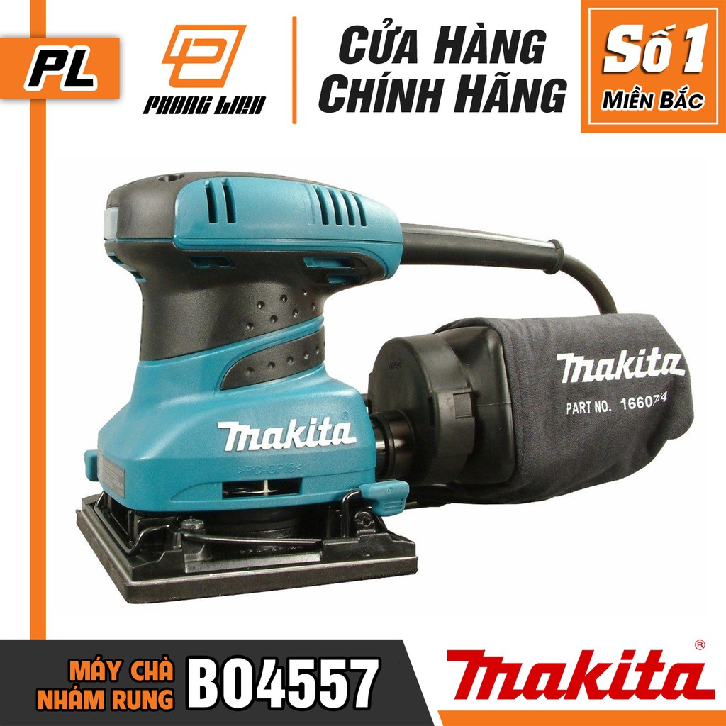 Máy Chà Nhám Rung Vuông Makita BO4557 (180W) - Hàng Chính Hãng