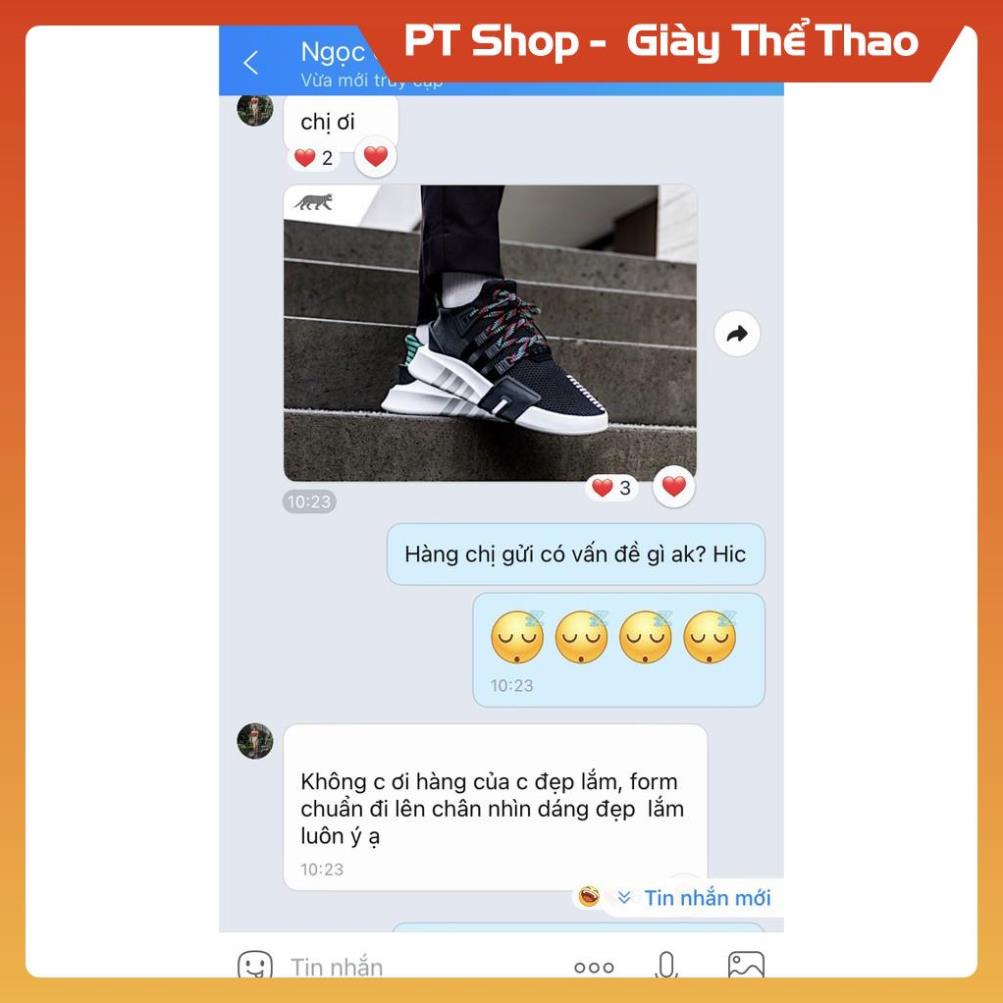 [Freeship+ Hàng Xịn] Giày Sneaker EQT Đen Xanh trắng full bill box, Giầy Sneaker thể thao nam nữ hót trend