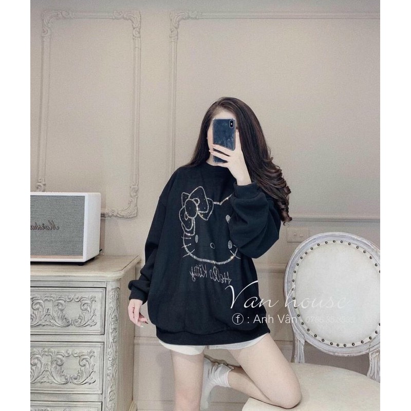 Áo nỉ hoodie phối kity hot hit | BigBuy360 - bigbuy360.vn