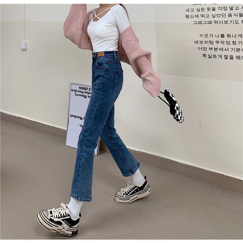 [SẴN]-Quần Jean xẻ sau (Q171)