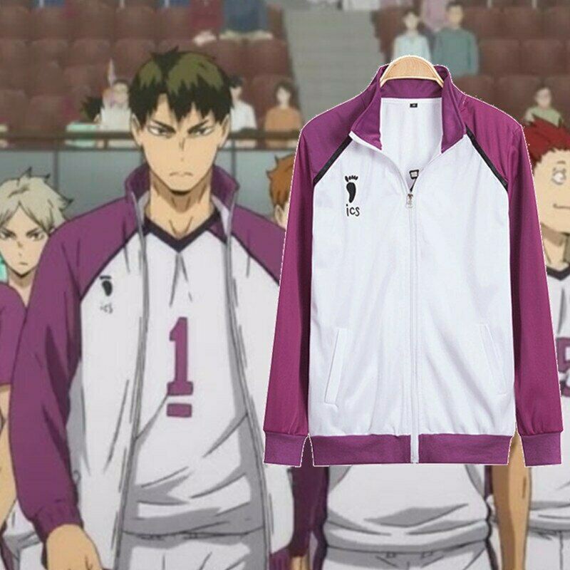 Áo Khoác Đồng Phục Cosplay Nhân Vật Anime Haikyuu Aoba Johsai Karasuno Nekoma Shiratorizawa Gakuen Koukou Miya