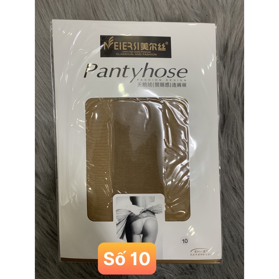 Combo 6 đôi vớ quần da nữ pantyhose bảo đảm thương hiệu NEIERSI loại 1 ( nhiều số lựa chọn 2 ,6, 10 , 16 , đen  )