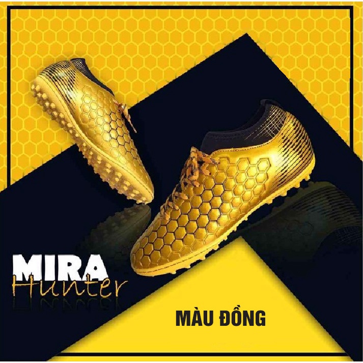 GIÀY ĐÁ BÓNG MIRA HUNTER SÂN CỎ NHÂN TẠO ĐỦ MÀU ĐỦ SIZE