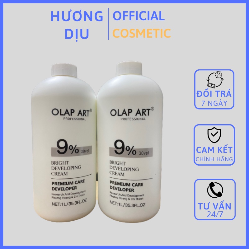 Oxy Dung Dịch Trợ nhuộm COLAGEN 1000ml Đặc Thơm Không  Xót
