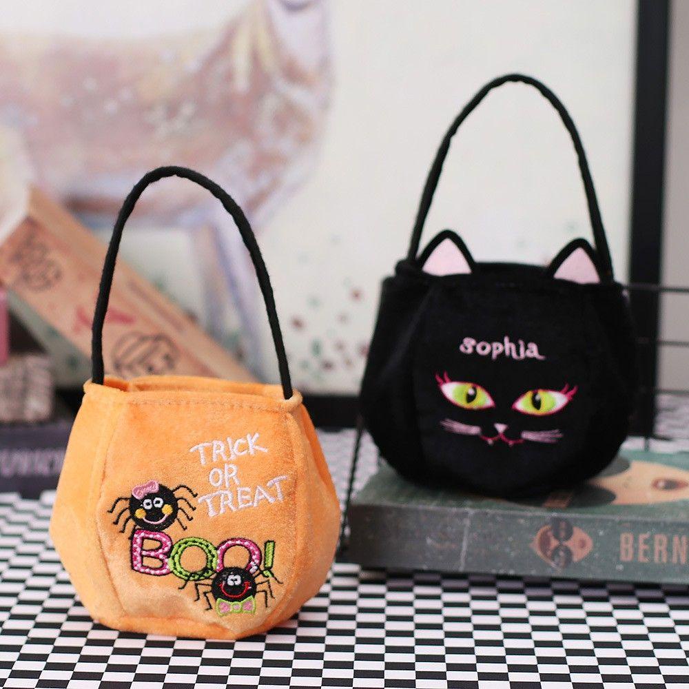 Giỏ Đựng Quà Halloween Hình Bí Ngô Độc Đáo