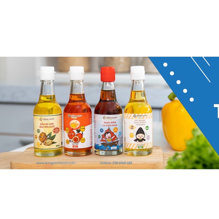 Dầu Hạnh Nhân Nguyên Chất Cho Bé Ăn Dặm 60ml Sống Sạch Food - Việt Nam