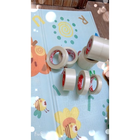 [băng keo caro] băng dính sợi thuỷ tinh chất lượng cao đủ kích thước 5cm 2,5cm 2cm dài 50-25m