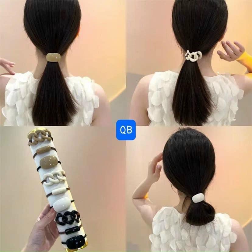 SET 9 BUỘC TÓC NGỌC BẢN TO SIÊU ĐIỆU ĐÀ CHO NỮ