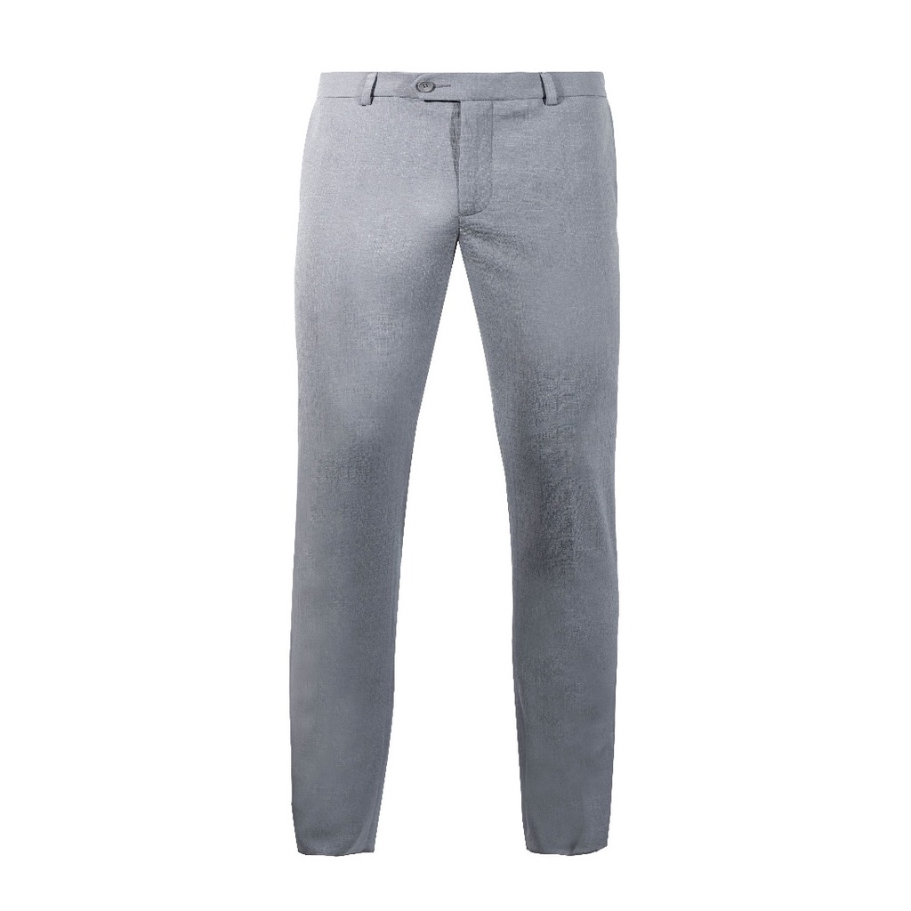 Quần Âu Nam Quần Tây Công Sở Cao Cấp OWEN QS23494 Dáng Slim Fit Ống Ôm Màu Kẻ Chìm Xám Nâu Vải Nano Nhẹ Mát