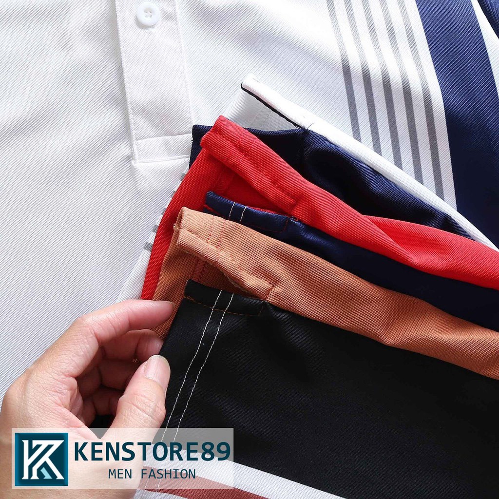 Áo thun nam có cổ MARC IN NHIỆT cực đẹp KENSTORE89 ATP108