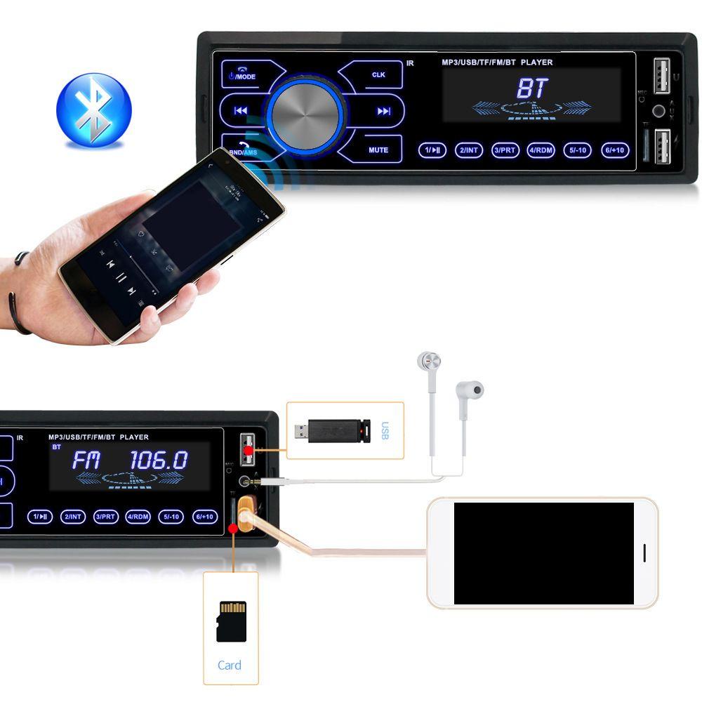 Máy Nghe Nhạc MP3 / FM / USB / AUX Rảnh Tay Cho Điện Thoại