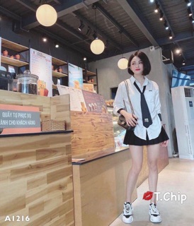 Sơ mi kèm cà vạt