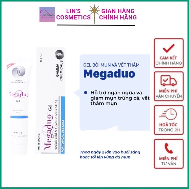 Gel Mụn Trứng cá Megadou 15g