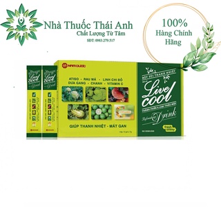 LIVE COOL - BỘT SỦI THANH NHIỆT GIẢI ĐỘC