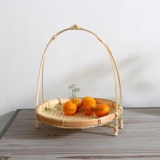 Mây tre- Kệ mẹt tre tầng mẹt tầng bằng tre -Tre HN
