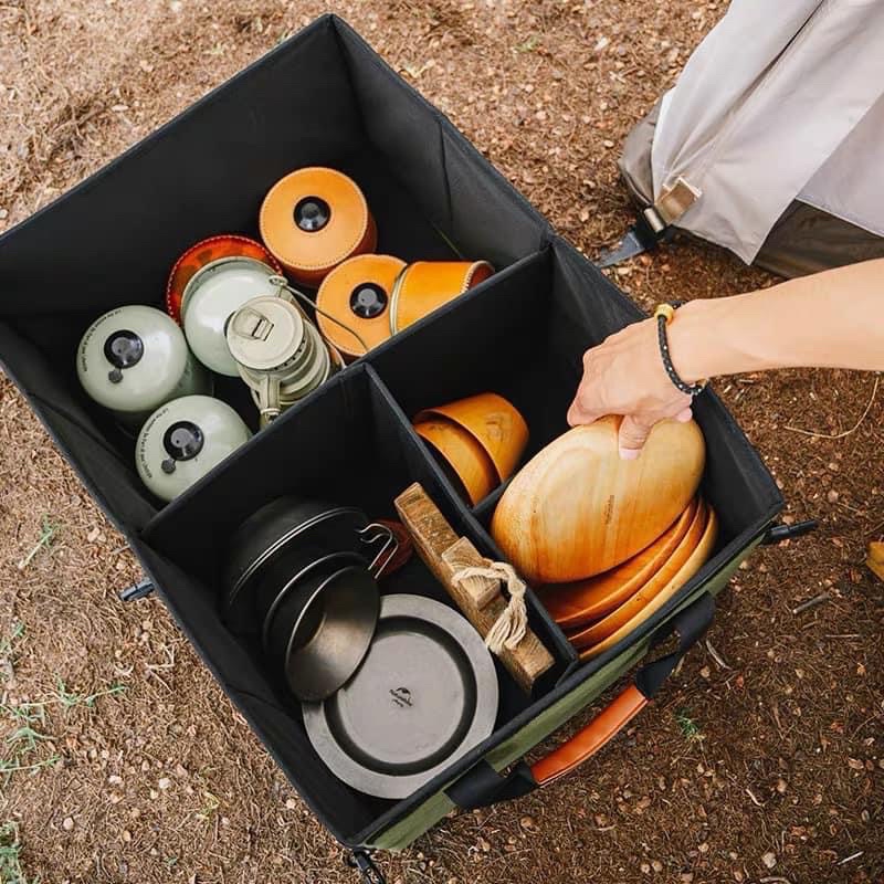 Thùng vải đựng đồ gấp gọn Glamping NatureHike NH21SNX04 chính hãng