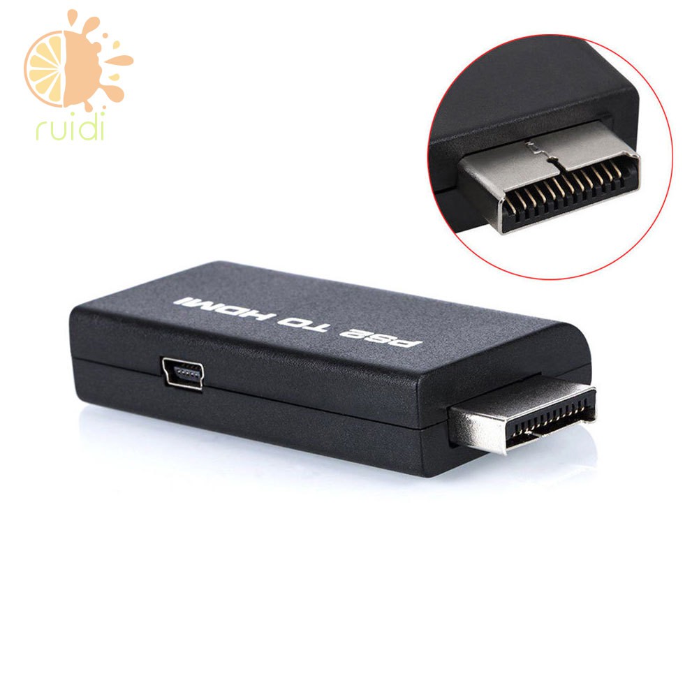 Cáp Chuyển Đổi Ps2 Sang Hdmi Audio Video Với Đầu Ra Âm Thanh 3.5mm Cho Hdtv | WebRaoVat - webraovat.net.vn