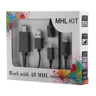 MHL KIT To HDMI cáp đa năng chuyển đổi từ điện thoại lên tivi