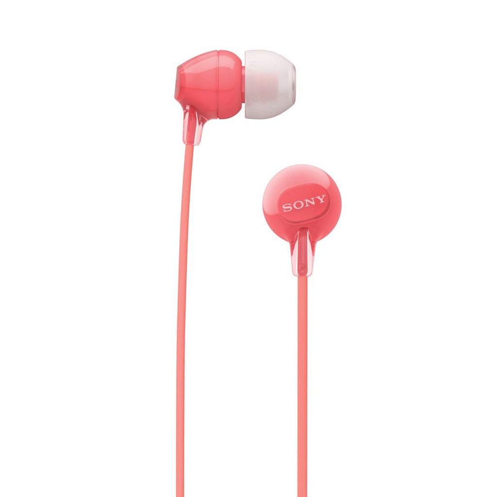 Tai nghe Bluetooth Sony WI - C300 - Đỏ  + Vỏ đựng tai nghe - Cam kết chất lượng