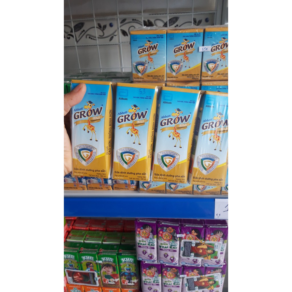 Sữa Abbott Grow hươu cao cổ pha sẵn 180ml - Thùng 48 hộp