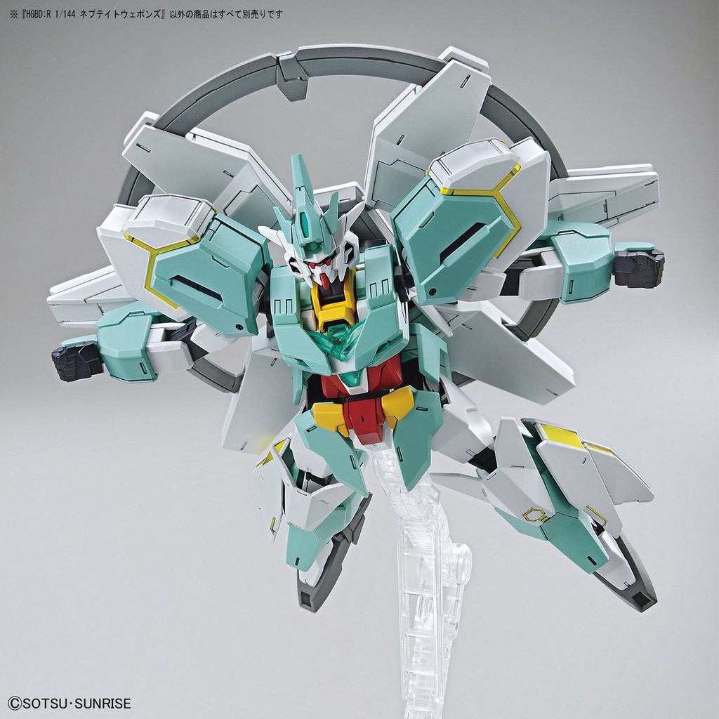 Mô Hình Phụ kiện Gundam Bandai HG Nepteight Weapons 1/144 Build Divers Re RISE [GDB] [BHG]