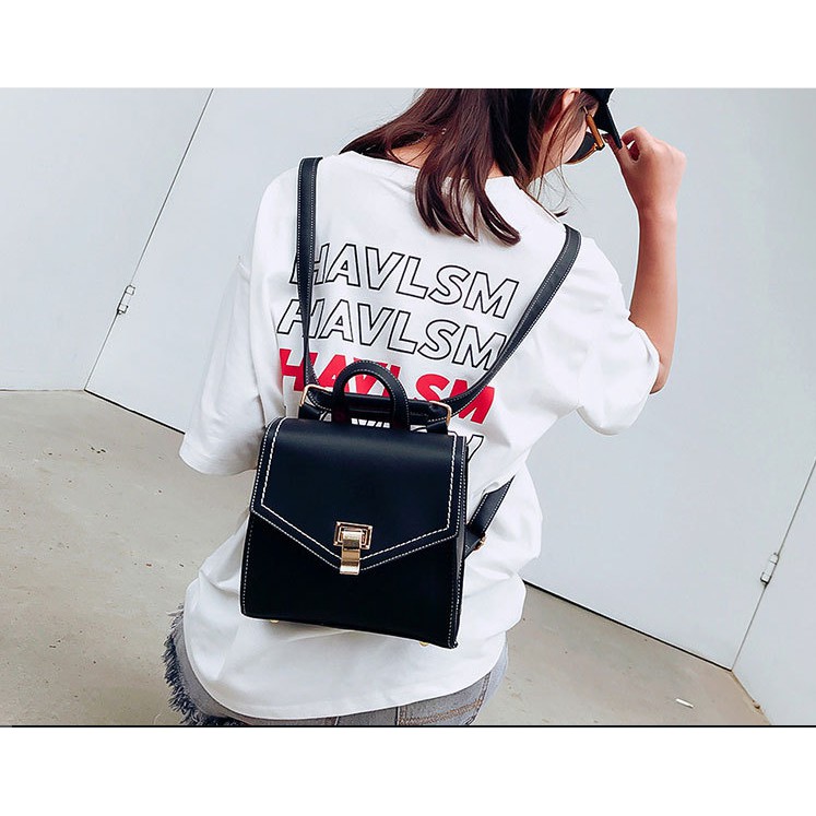 Balo da mini form đứng nhỏ xinh - chất dày form đẹp mã B59