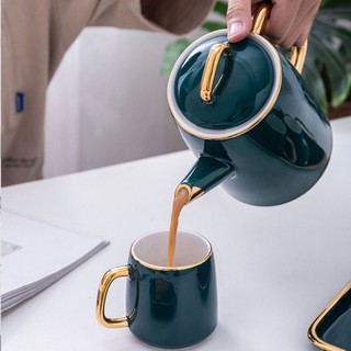 Bộ ấm trà cao cấp xanh ngọc bích