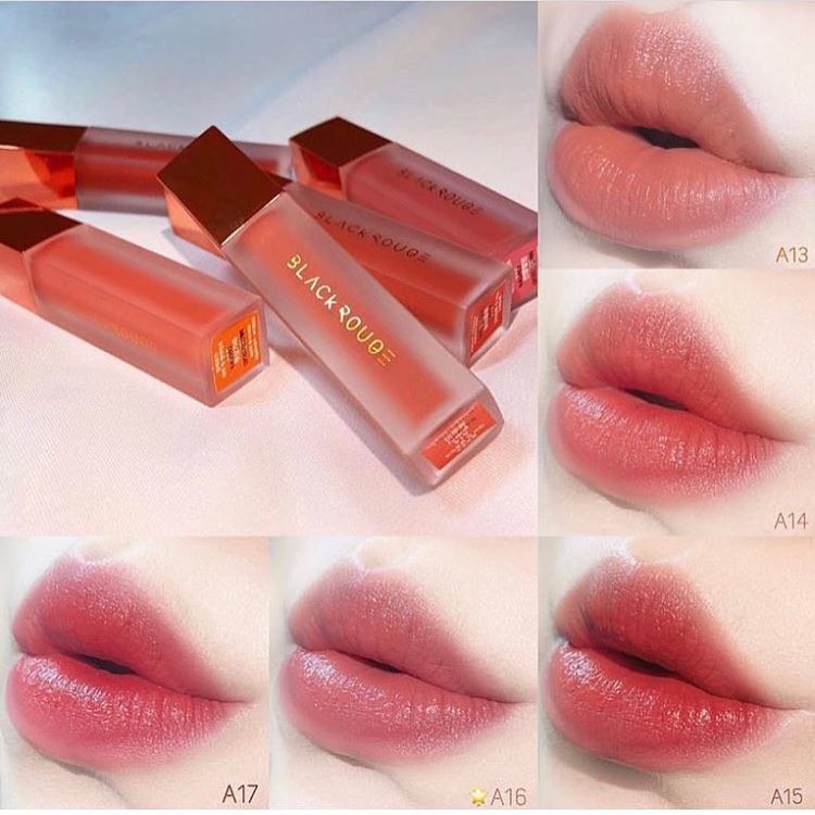 [Ver 1-2-3] Son Kem Black Rouge Airfit Velvet (A1-A17) | Thế Giới Skin Care