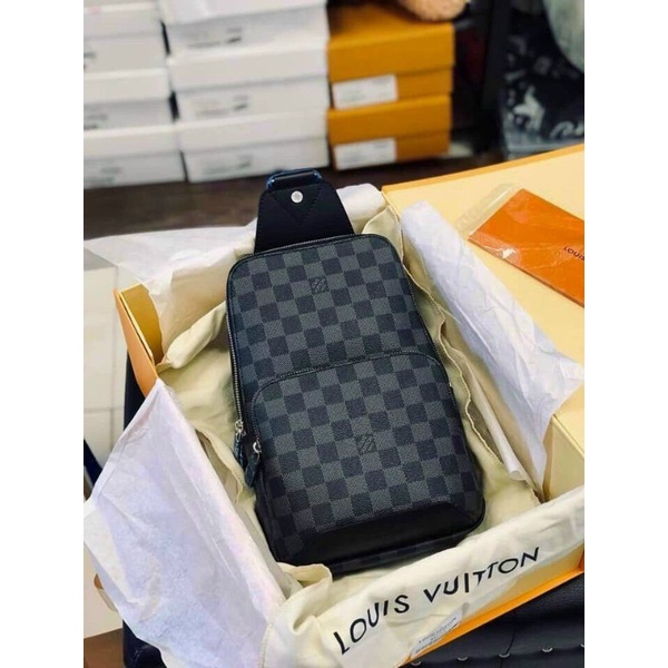 Túi nam LV bản super sz20x31cm chuẩn đẹp xuất sắc kèm túi giấy hóa đơn