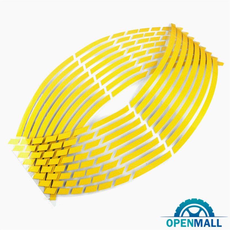 Bộ 16 miếng Sticker phản quang dán bánh xe