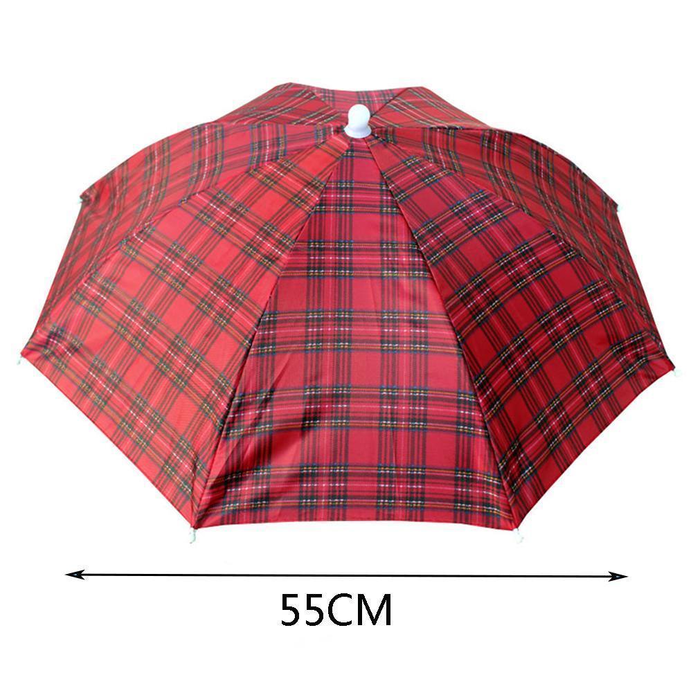 Loạt Bánh Răng Mưa # Nón Dù Chống Nắng Có Thể Gấp Gọn Cho Câu Cá / Cắm Trại / Golf M2P2