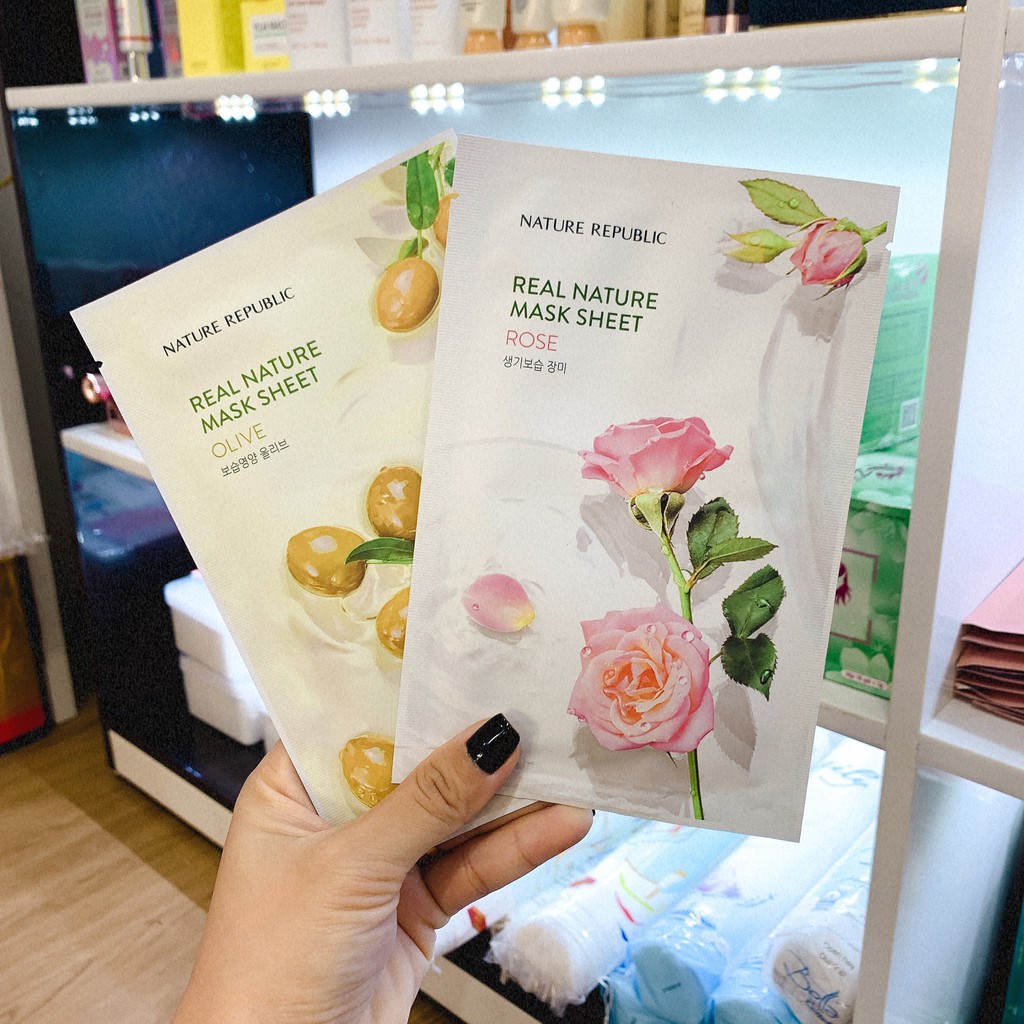 MẶt Nạ Giấy Nature Republic Chiết Xuất Từ Thiên Nhiên, Sản Phẩm Đc Ưa Chuộng Nhất Năm 2020 Tại Hàn Quốc Quốc (MS-10)