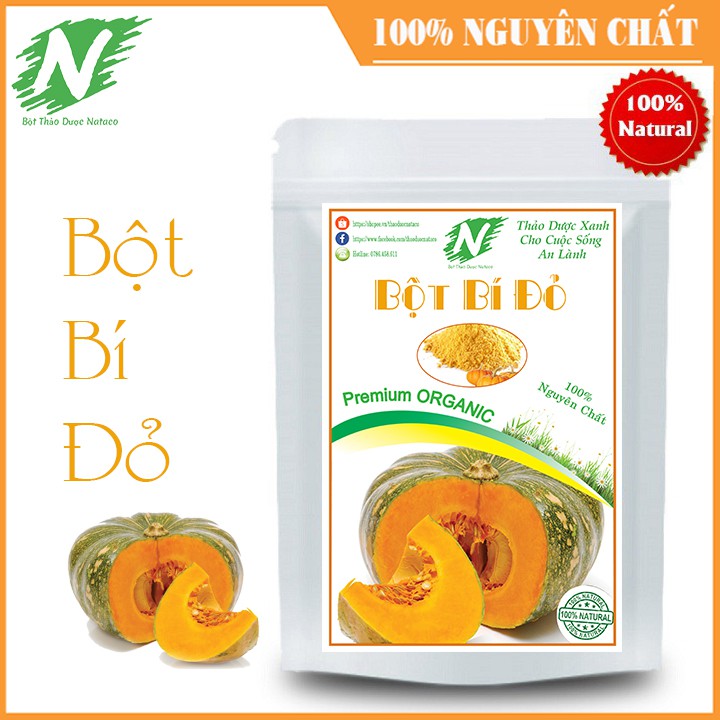 Bột Bí Đỏ 100g