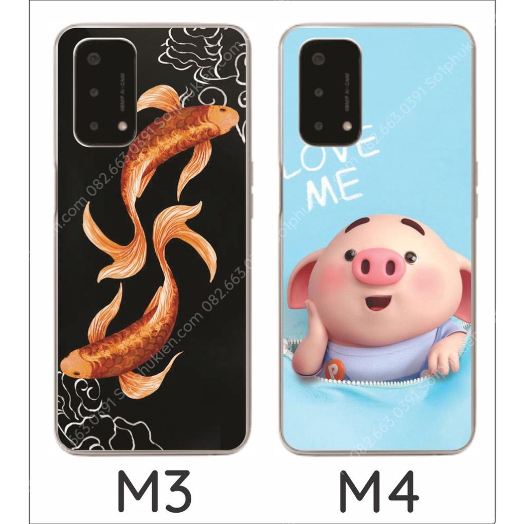 Ốp lưng Oppo A95 dẻo in hình hoạt hình dễ thương (P1)