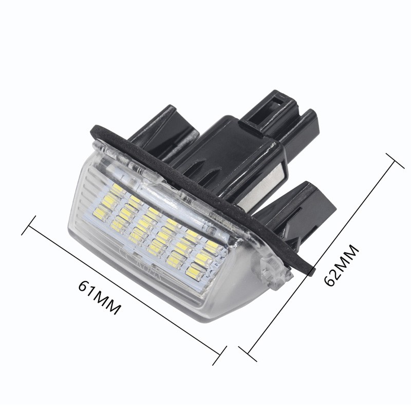 Set 2 đèn LED LYMOYO 12V gắn biển số xe hơi Toyota / Camry / Corolla / Yaris