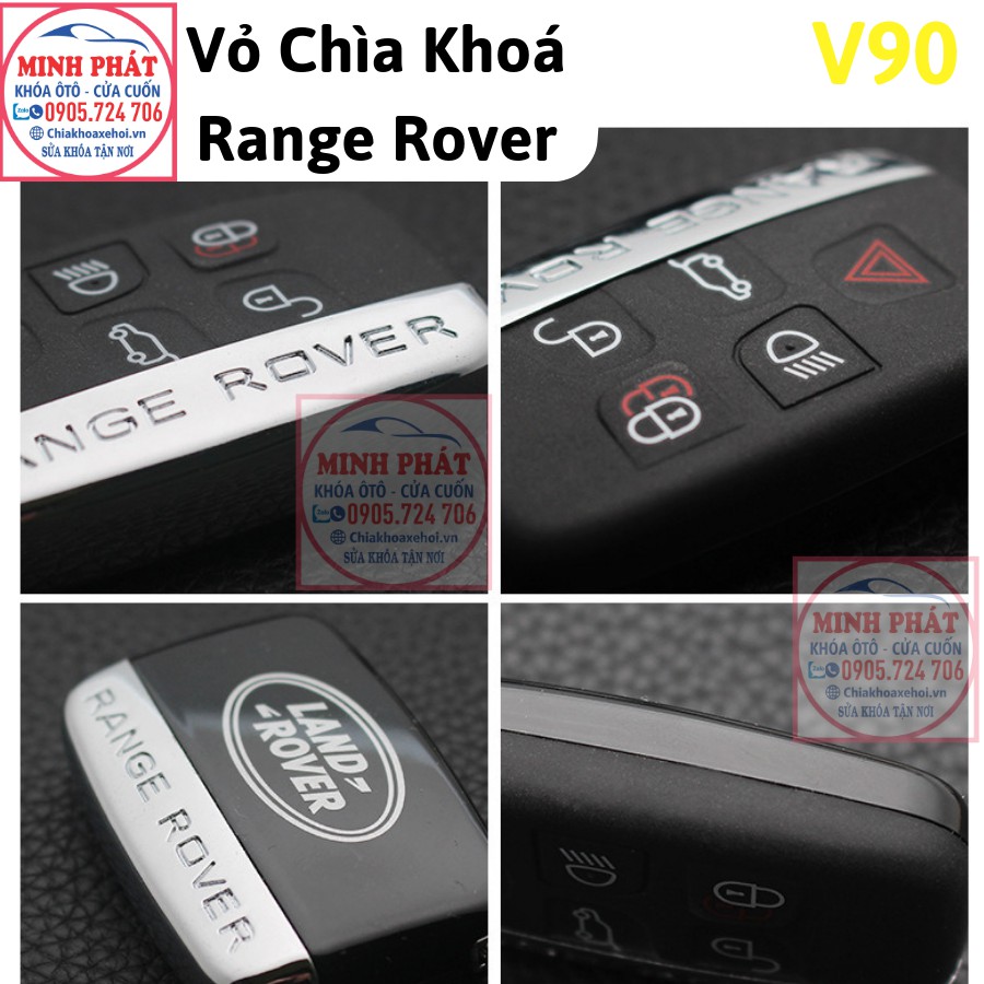 Vỏ Chìa Khoá Xe Ranger Rover [Chính Hãng]