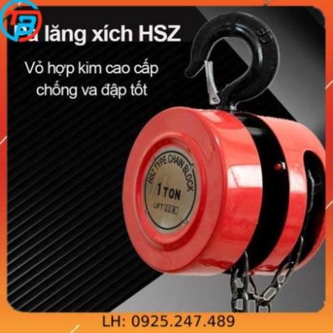 Pa Lăng Xích Kéo Tay HSZ 2 Tấn 2.5M/ 5M