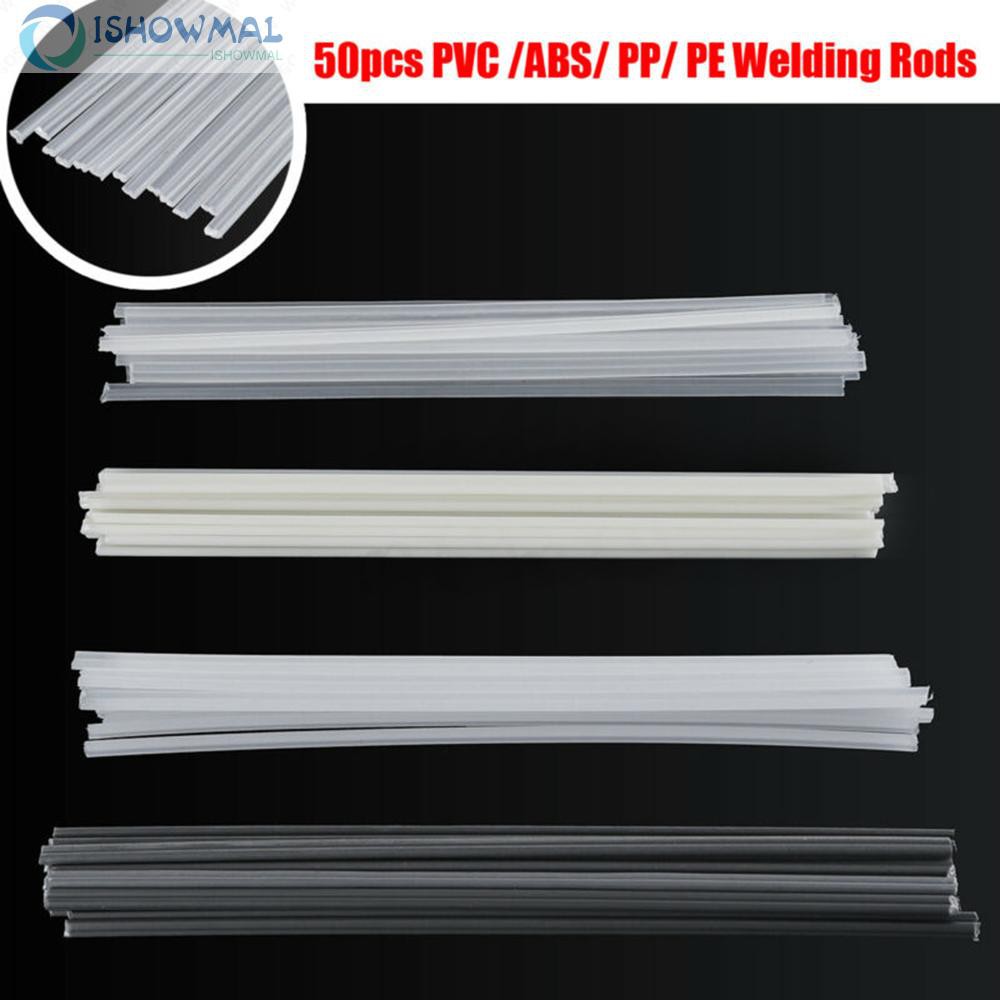 Bộ 50 que hàn bằng nhựa PVC ABS PP PE không độc chống mòn chịu nhiệt độ cao