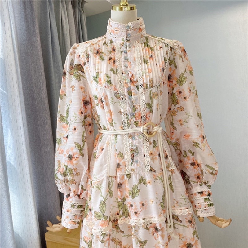Đầm maxi tầng xoè thiết kế cao cấp