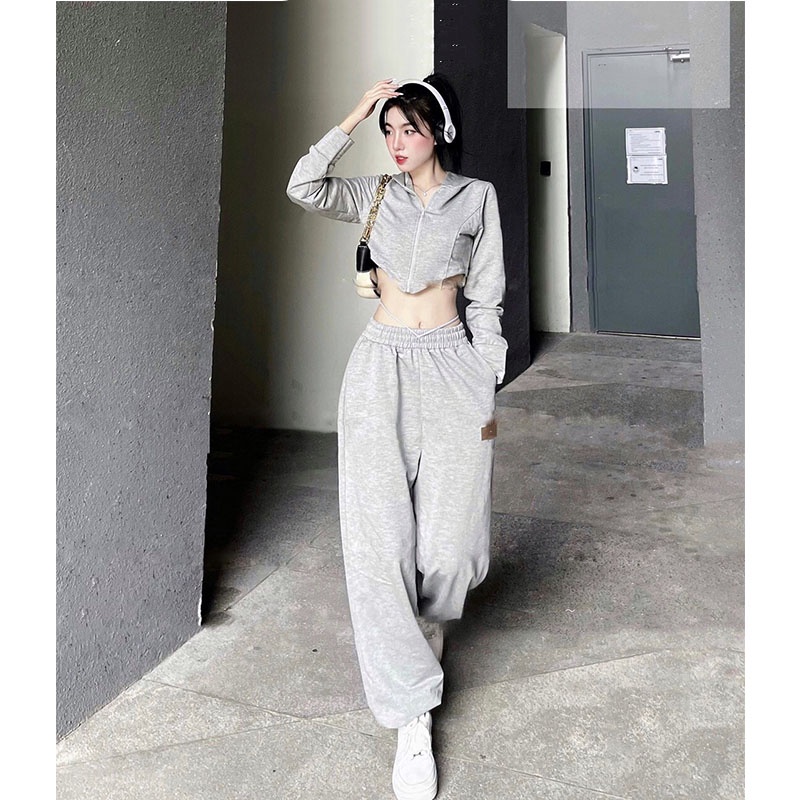 Set Crotop Khóa Mũ Trơn Hàng Quảng Châu SB2095