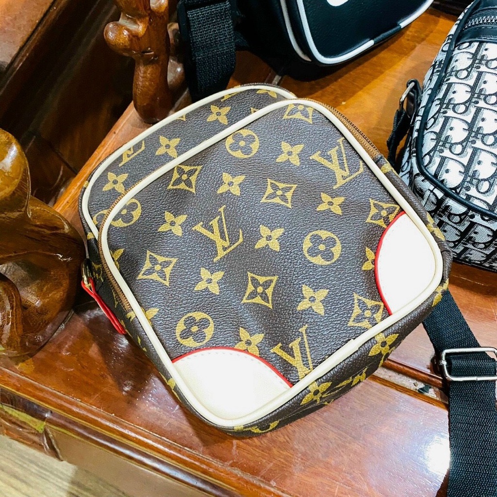 [Ảnh thật+ Video] Túi đeo chéo Gucci-Dior-adidas chất da lộn cao cấp