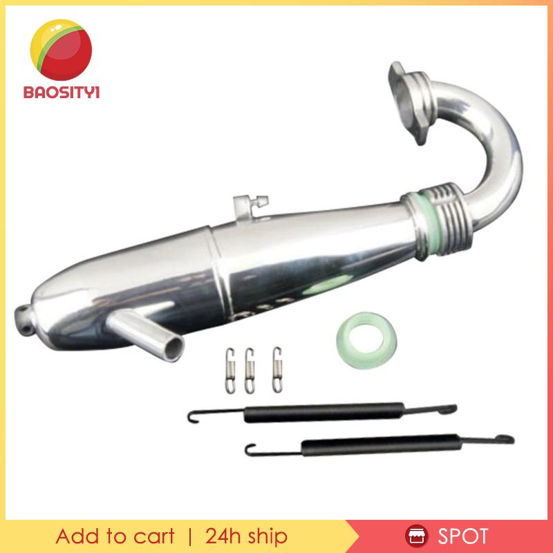 [Baosity1] Ống Xả Bằng Nhôm Cho Xe Hơi HSP Bobao HPI SH Monster Truck 1 / 8